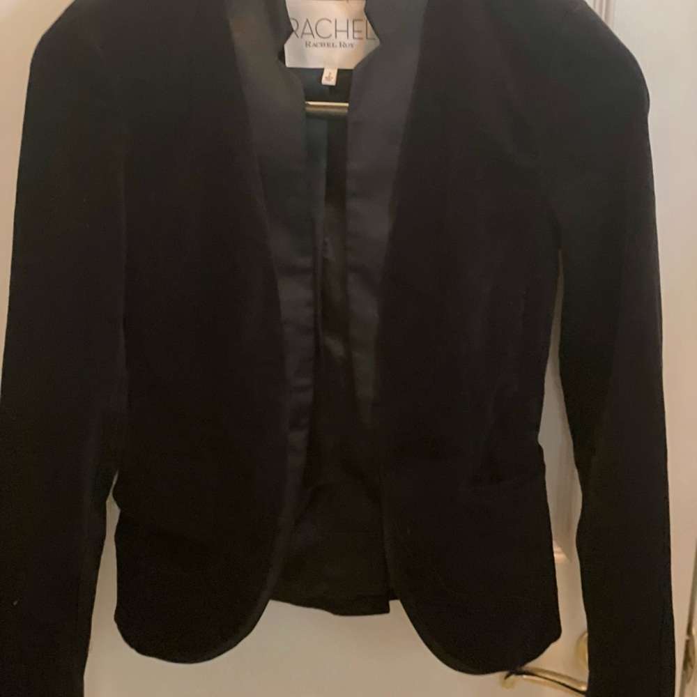 Rachel Black Women's Velvet Jacket